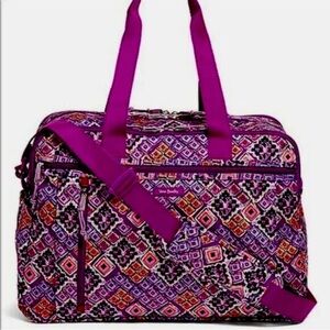 Vera Bradley Lighten Up Weekend Bag in Dream Diamonds